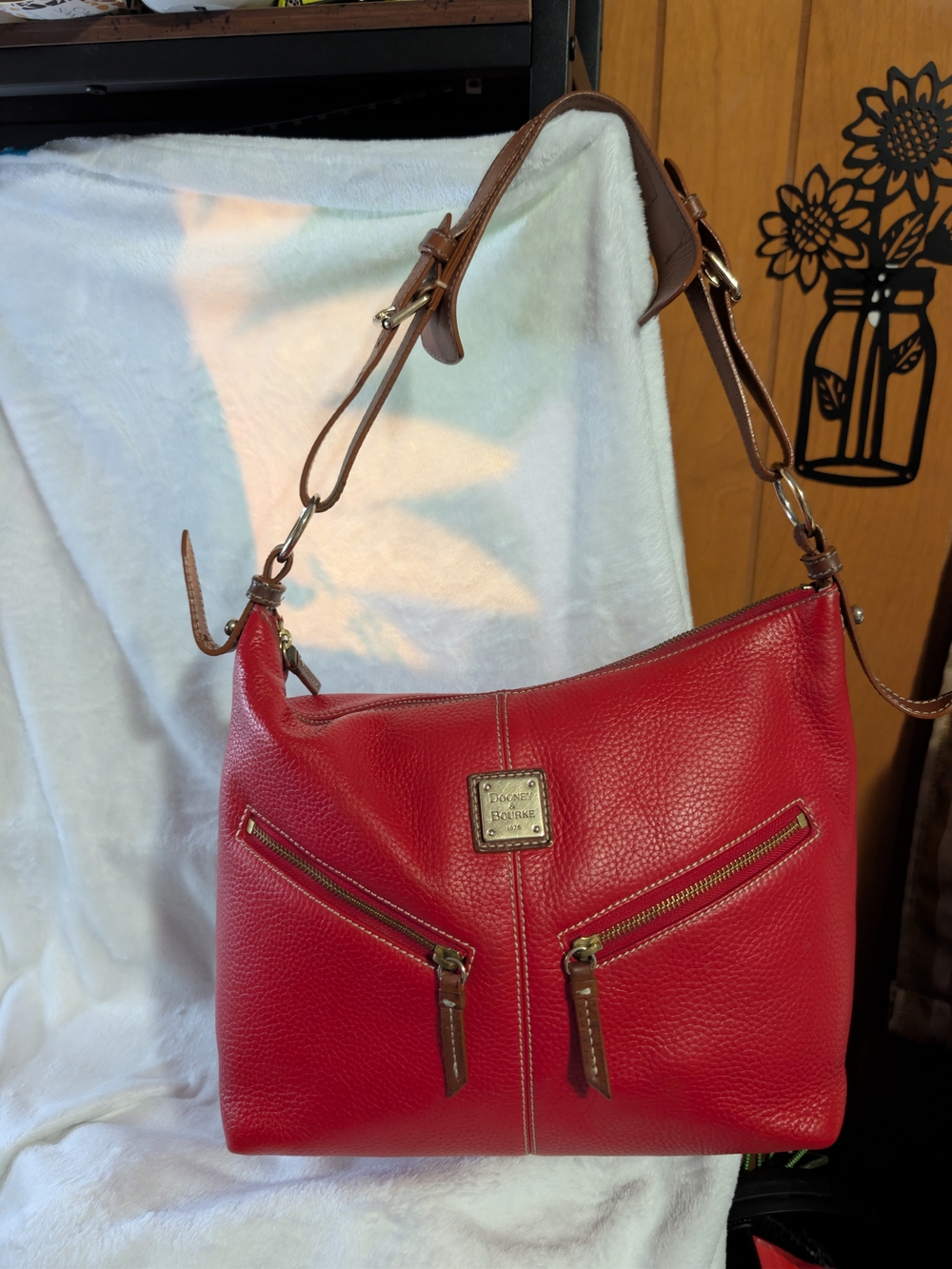 Dooney & Bourke "Mary" Hobo Shoulder Bag